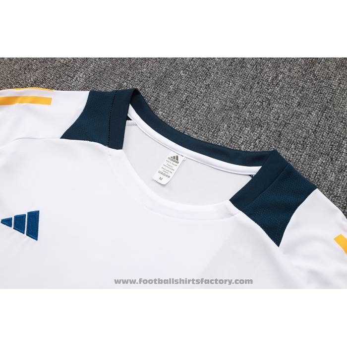 Tracksuit Real Madrid Short Sleeve 2024-2025 White - Shorts